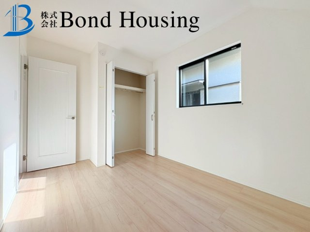 JR西明石駅まで徒歩12分　西明石北町1丁目　全1棟　新築戸建ての寝室