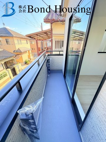 JR西明石駅まで徒歩12分　西明石北町1丁目　全1棟　新築戸建てのバルコニー