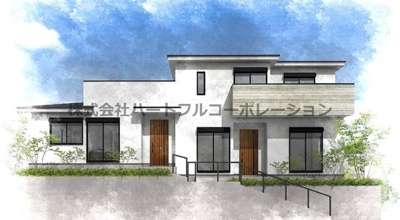 【外観】 | 神戸市垂水区狩口台７丁目　新築戸建　仲介手数料無料！ | 垂水区狩口台７　新築　仲介手数料無料！