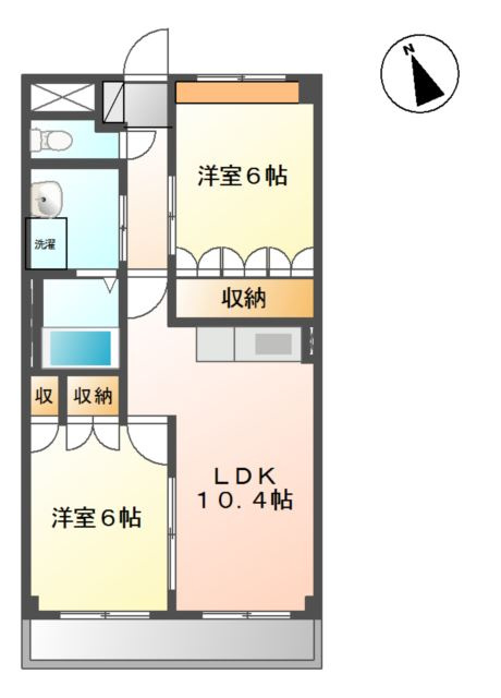 Ｈａｎａｍｉｚｕｋｉの間取り