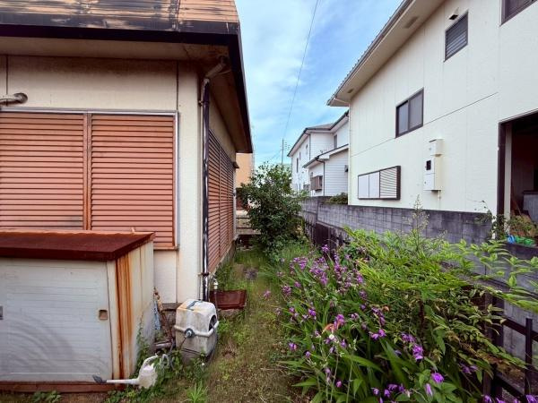和歌山市延時　中古戸建の庭