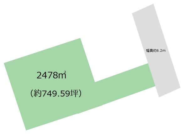 紀の川市西脇　土地の土地図