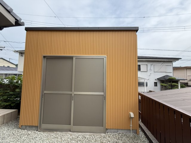 友が丘七丁目　戸建のその他|令和７年６月上旬撮影
土地南西側にある納屋