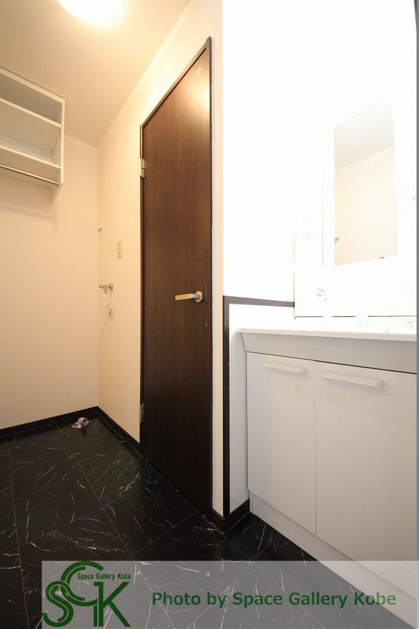 ハイツキタヤマ　C棟の洗面所|※お部屋により仕様が異なる場合があります。