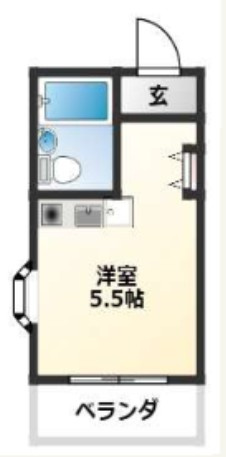 セジュール有瀬の間取り