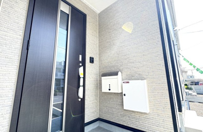 【玄関】 | 『白岡市小久喜』 新築戸建 ２SLDK | 同仕様（玄関廻り）