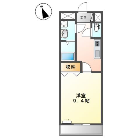エスポア　井ノ口の間取り