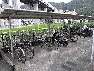 レオパレスサニーハイツのその他|駐輪場