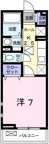 メゾンエイトの間取り