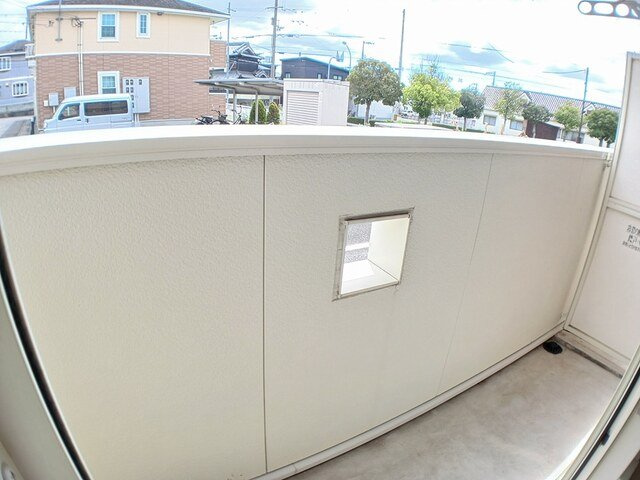 Ｋ＆ＹⅡのバルコニー