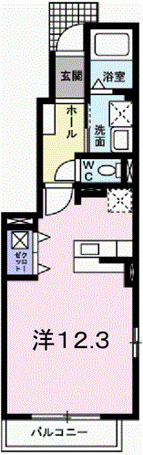 Ｋ＆ＹⅡの間取り