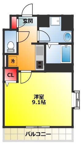 【間取り】 | アドバンス新大阪CityLife