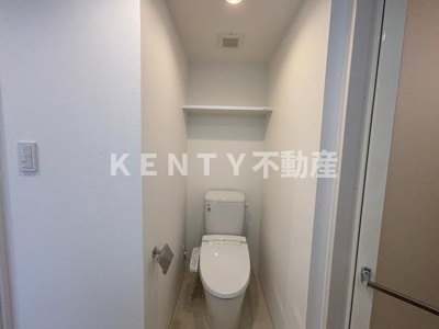 【トイレ】 | アイルグランデ品川 | 落ち着いた色調のトイレです