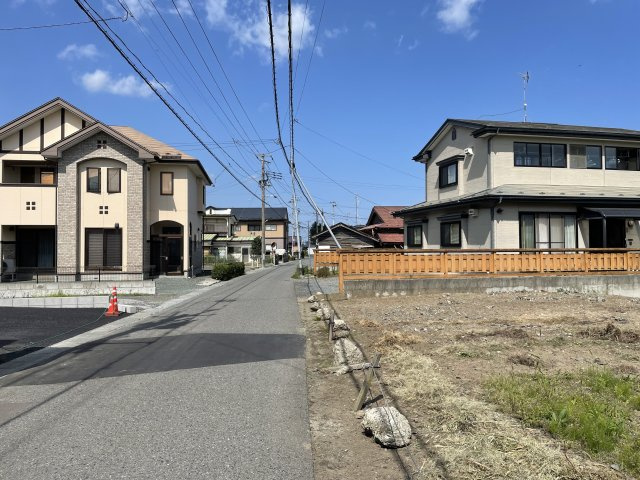 八戸市大字湊町字縄張の前面道路含む現地写真