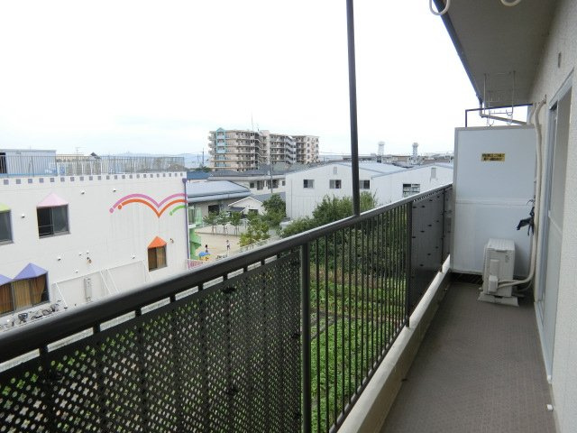 シャトーかわもとのバルコニー