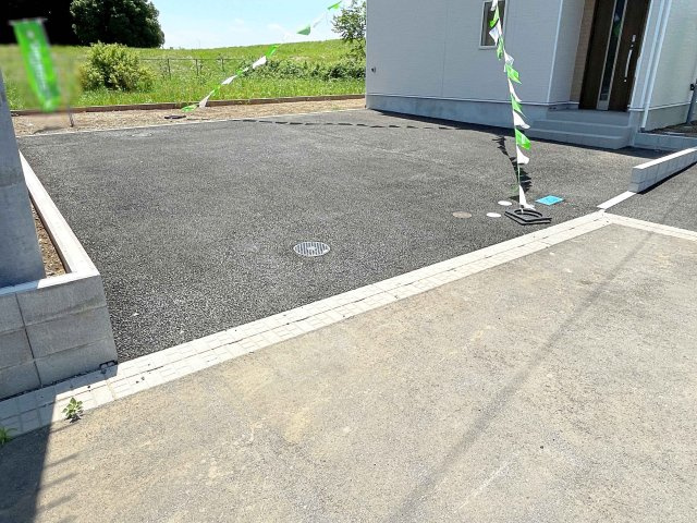 古河市宮前町第9-II期　新築戸建て　6号棟の駐車場|カースペースは2台お停めいただけます♪