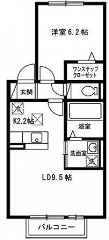 ボヌールの間取り