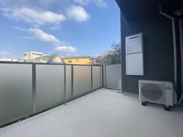 リラフォートのバルコニー