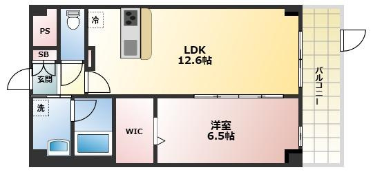 ラヴィベール西宮の間取り
