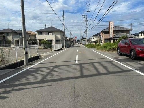 庄内町１丁目　売土地の前面道路含む現地写真|前面道路含む現地写真
