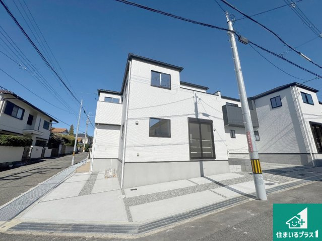 池田市旭丘　第5期　新築一戸建ての外観|お客様に長く安心して住んでいだだける事にこだわった家づくり！住んでからのアフターサービスにもしっかりと取り組んでいます！