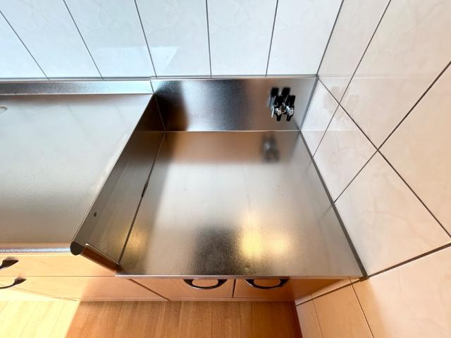 サンテラス　ビューのキッチン|コンロ置き場