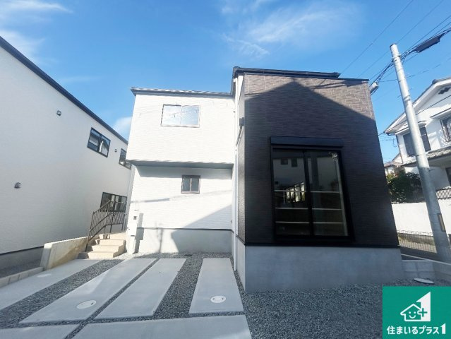 池田市旭丘　第5期　新築一戸建ての外観|お客様に長く安心して住んでいだだける事にこだわった家づくり！住んでからのアフターサービスにもしっかりと取り組んでいます！