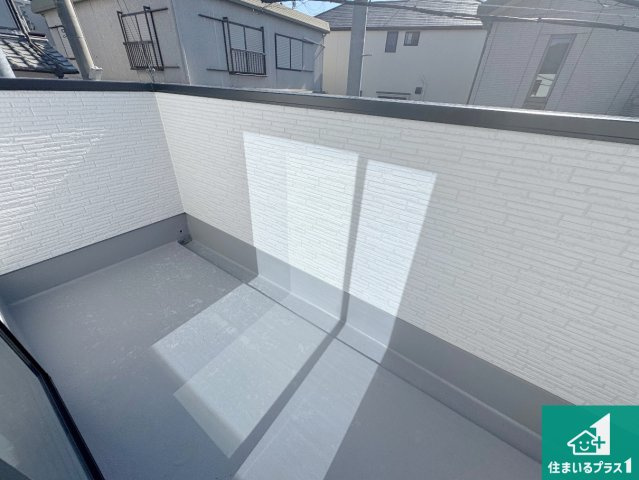 池田市旭丘　第5期　新築一戸建てのバルコニー|日当たりのよいバルコニー！お部屋が開放的に！