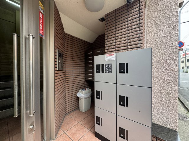 双輪建物第一コーポのエントランス