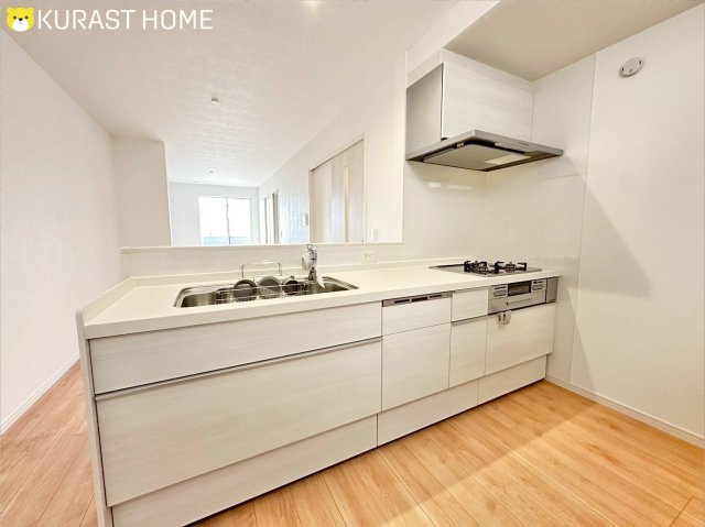 京都市右京区西京極東衣手町　未入居物件のキッチン