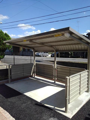 【その他共用部分】 | シティガーデンⅢ | 駐輪場です