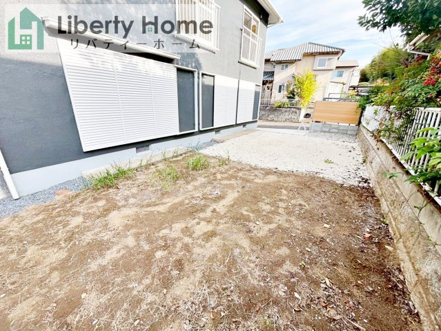 つくば市富士見台　中古戸建の庭