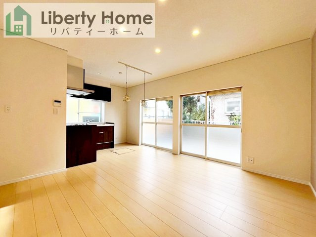 つくば市富士見台　中古戸建の居間・リビング