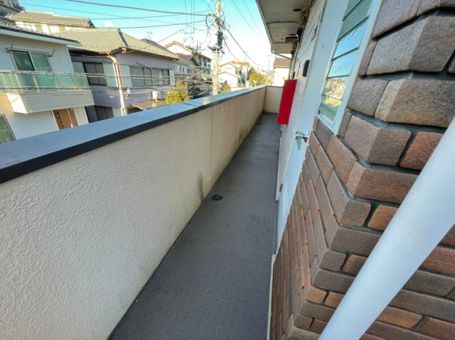 ローヤルハウスのバルコニー