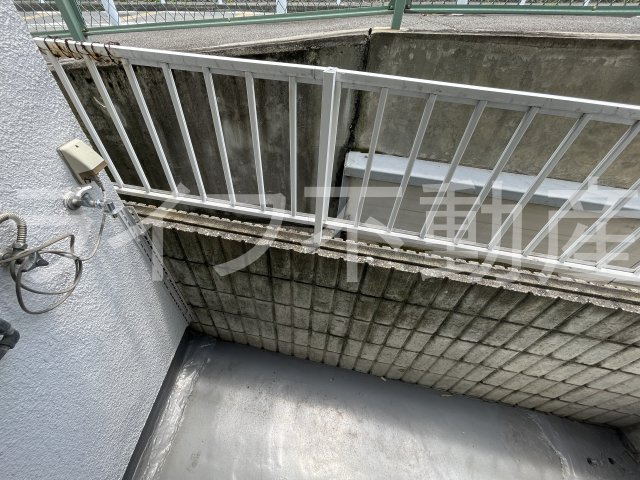 サンマリノ石切のバルコニー|落ち着いた時間を過ごせるバルコニーです