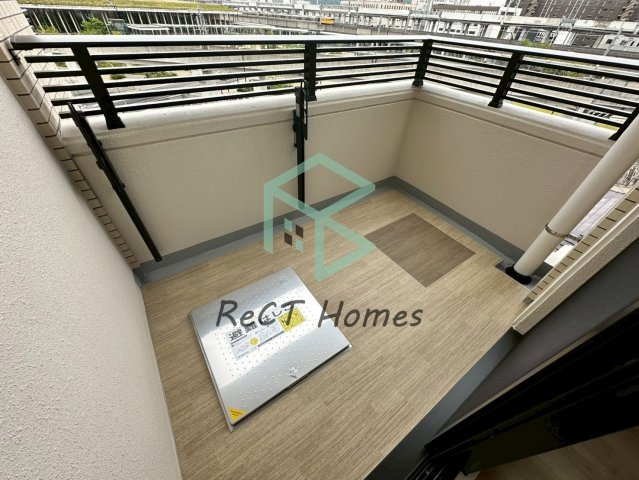 THE MUSE神屋町のバルコニー