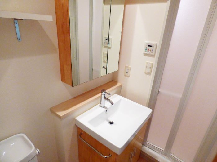 クレスティア天神サウスの洗面所