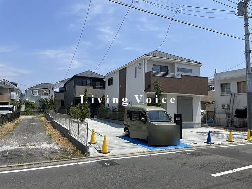 【外観】 | 【仲介手数料０円】藤沢市辻堂太平台2丁目2期　新築一戸建て　全4棟 | 全体　藤沢市辻堂太平台2丁目2期　新築一戸建て　全4棟