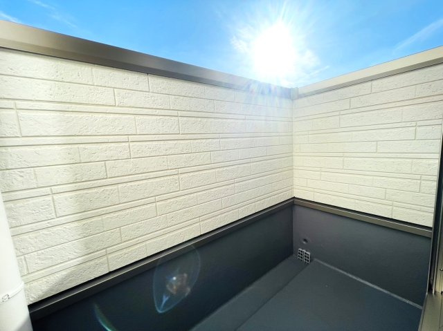 西野山欠ノ上町　建築条件付き土地のその他|【バルコニー　施工例】