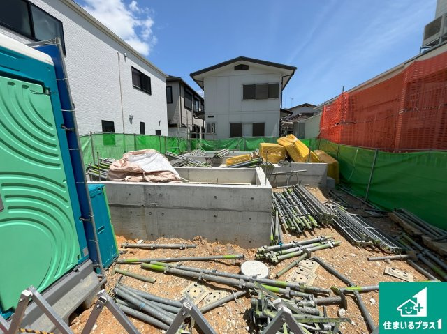 加古川市平岡町　第10期　新築一戸建ての外観|現在建築中！落ち着いた街並みで新生活を始めることが出来そう！周辺の物件も併せてご紹介させて頂きます！