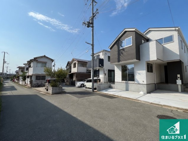 加古川市平岡町新在家　第10期　新築一戸建ての外観|安心の10年保証！外観を美しく保ち、雨水で汚れを落とします！気になることがありましたら、お気軽にお問い合わせください！