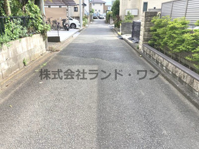 【前面道路含む現地写真】 | 所沢市上新井3丁目