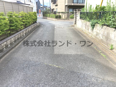 【前面道路含む現地写真】 | 所沢市上新井3丁目