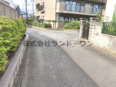【前面道路含む現地写真】 | 所沢市上新井3丁目