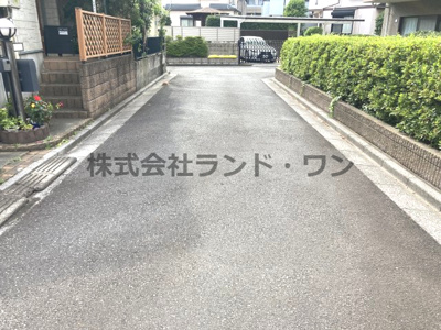【前面道路含む現地写真】 | 所沢市上新井3丁目