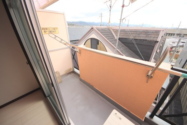 グレースシャンテのバルコニー