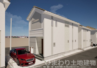 【外観】 | 中央区青葉2丁目  3号棟 | イメージパース（完成時に現況と異なる場合は現況優先となります）