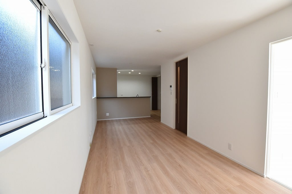 広島市安佐南区中筋３丁目　新築一戸建て(全3棟)の居間・リビング