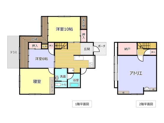 【間取り】 | 伊東市川奈　戸建