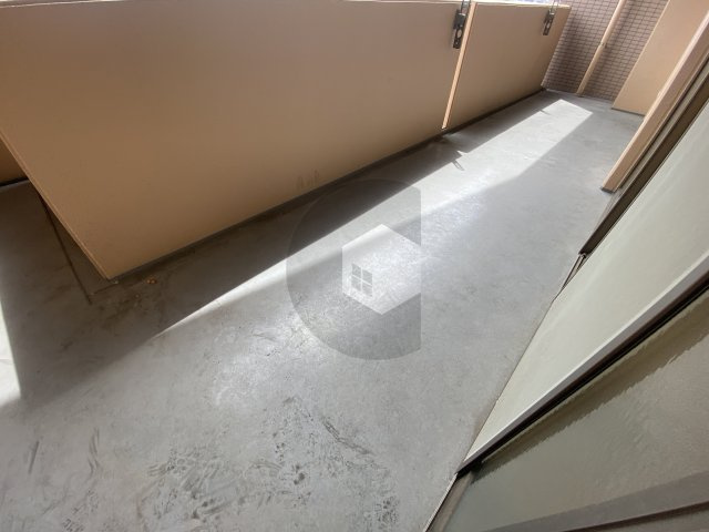 ファミーユ2002のバルコニー